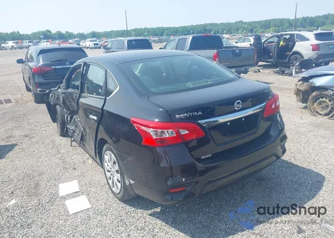 2019 Nissan Sentra S из США, поврежденный, VIN 3N1AB7AP4KY408113